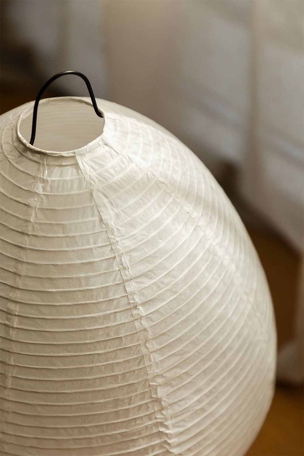 Lampada da tavolo in carta di riso (↑44 cm) Gogian