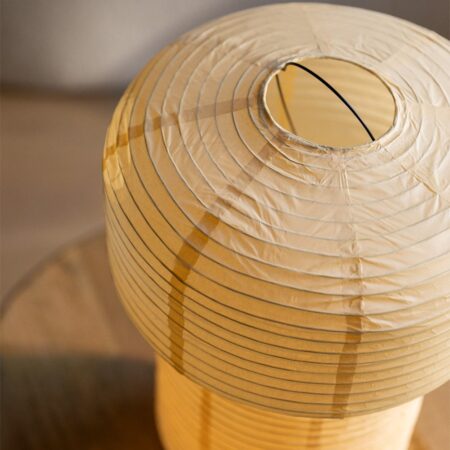 Lampada da tavolo in carta di riso (↑48 cm) Weidle