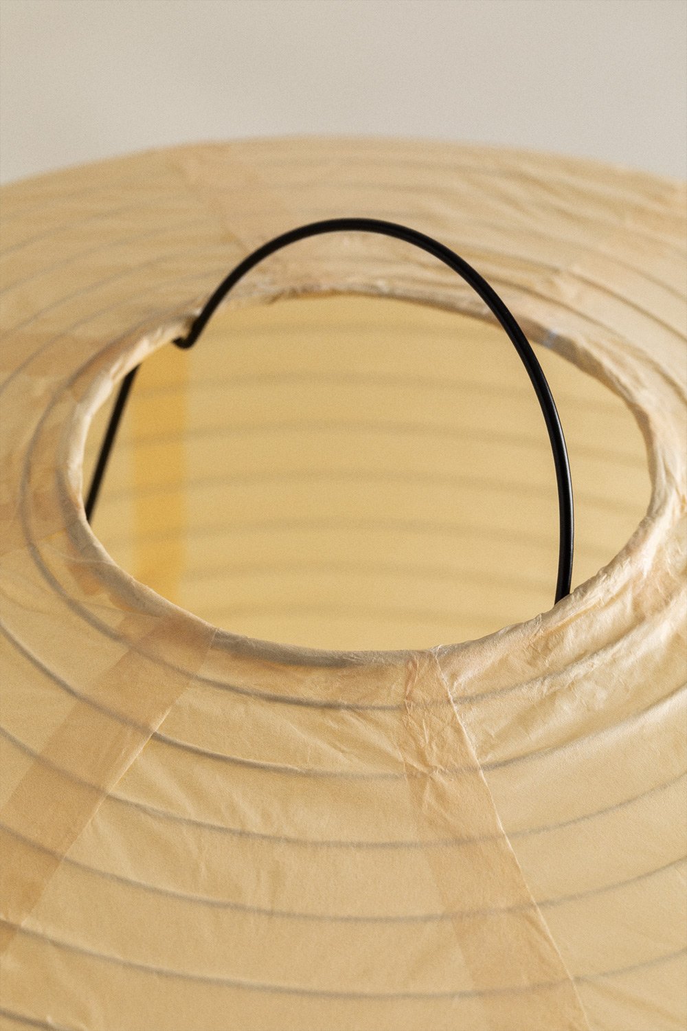 Lampada da tavolo in carta di riso (↑48 cm) Weidle