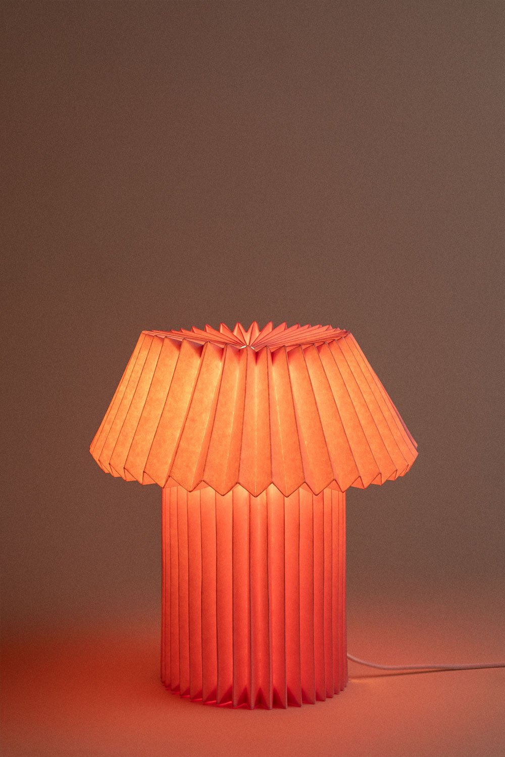 Lampada da tavolo in carta per bambini Lesina