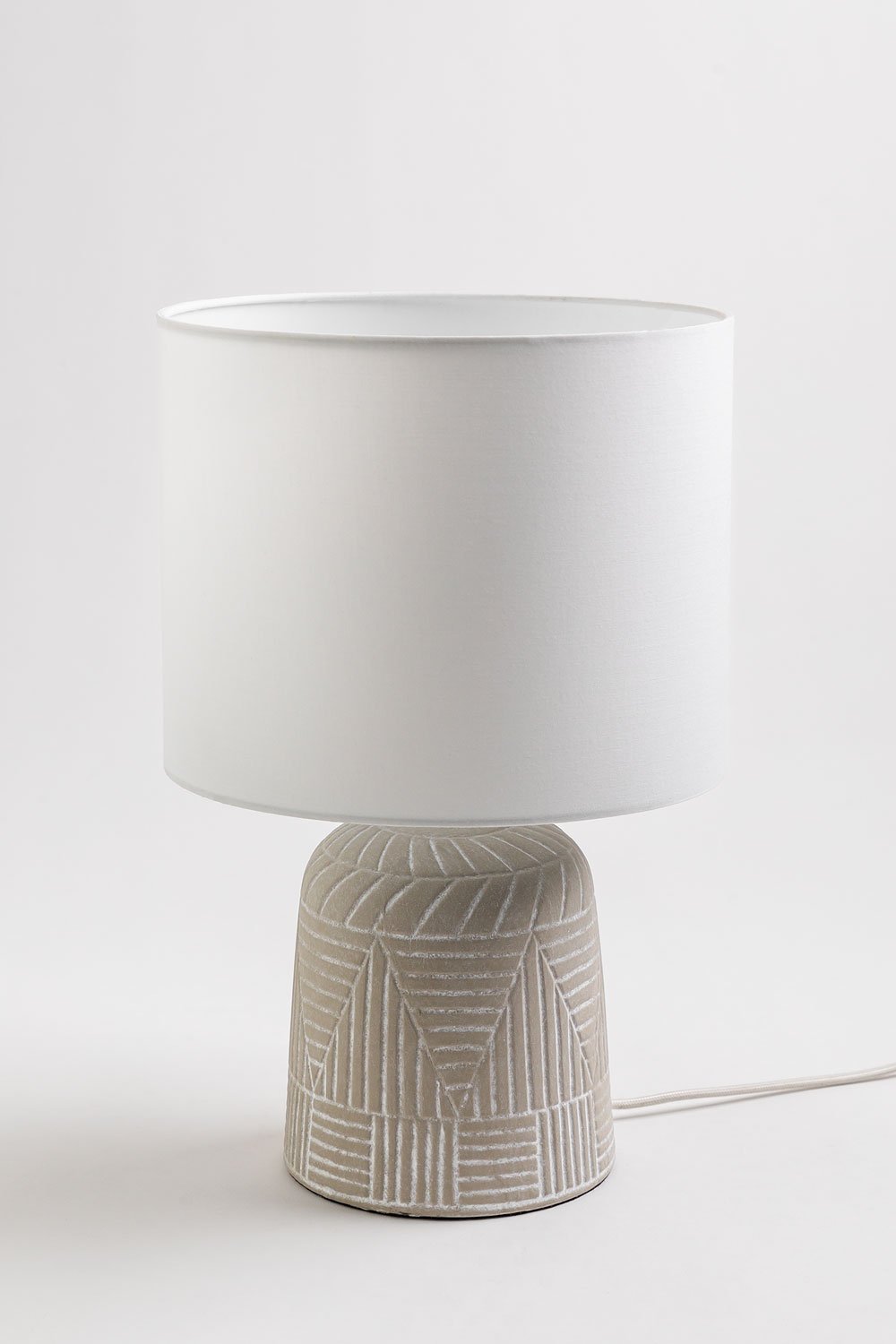 Lampada da tavolo in ceramica Tomer