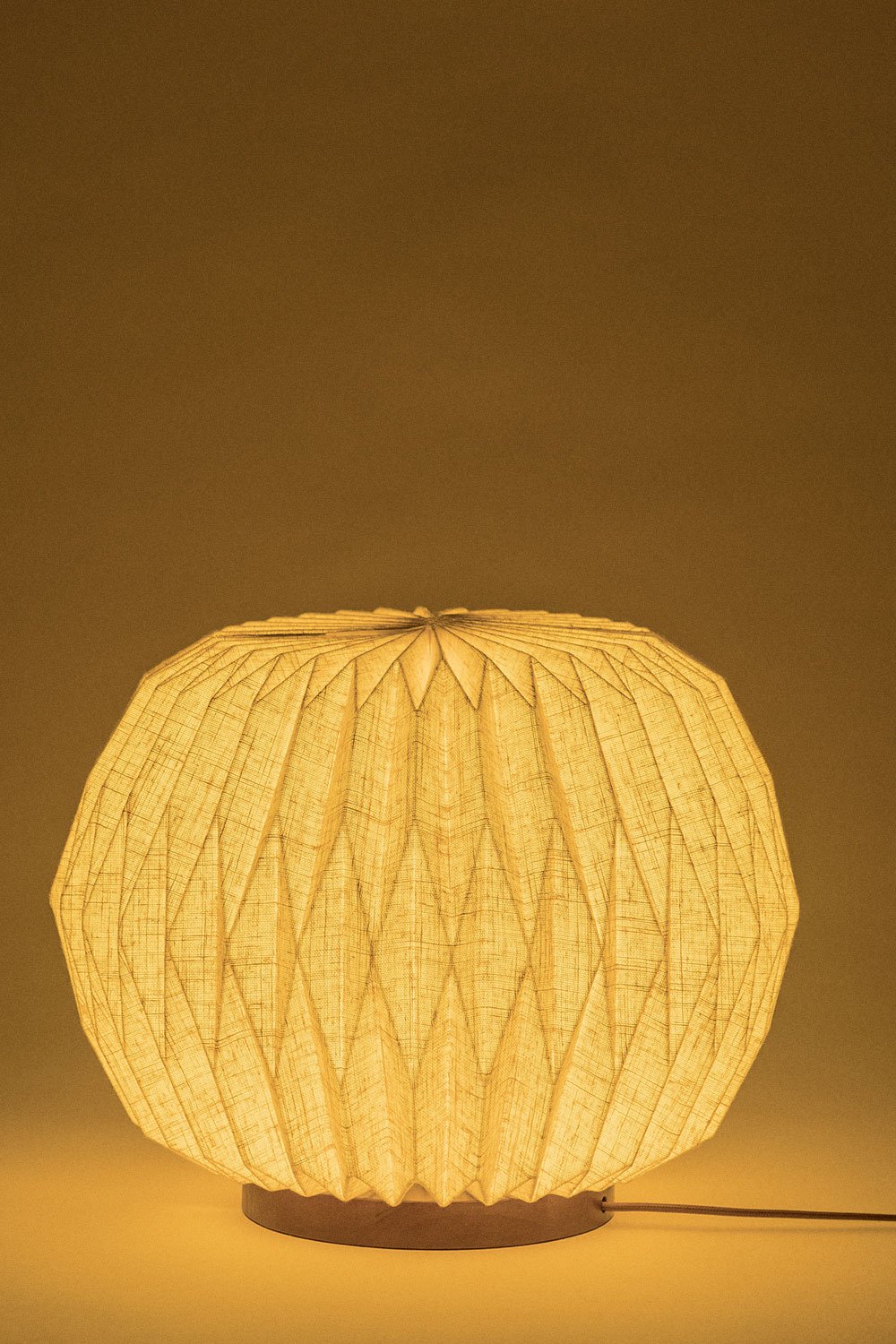 Lampada da tavolo in lino Branov