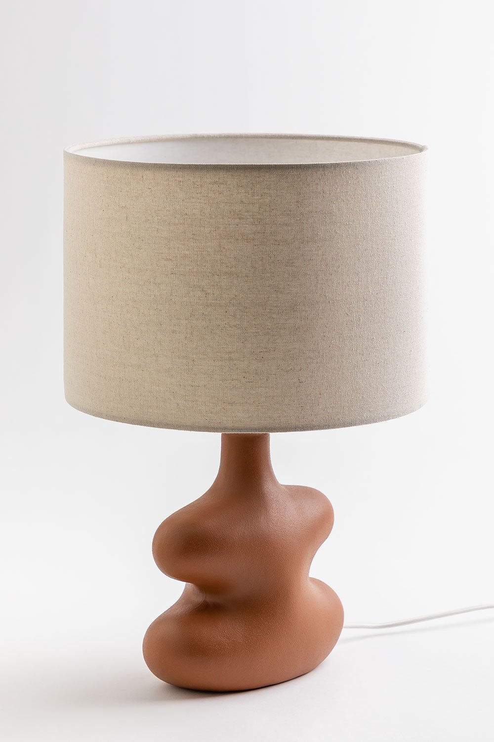 Lampada da tavolo in lino Masaya