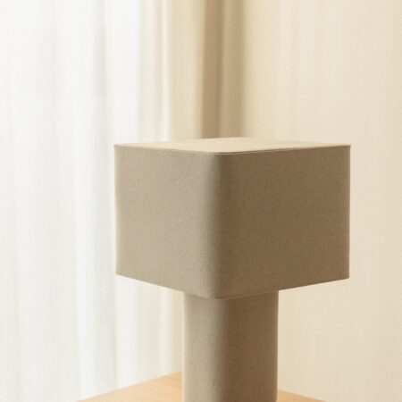 Lampada da tavolo in lino Rivos