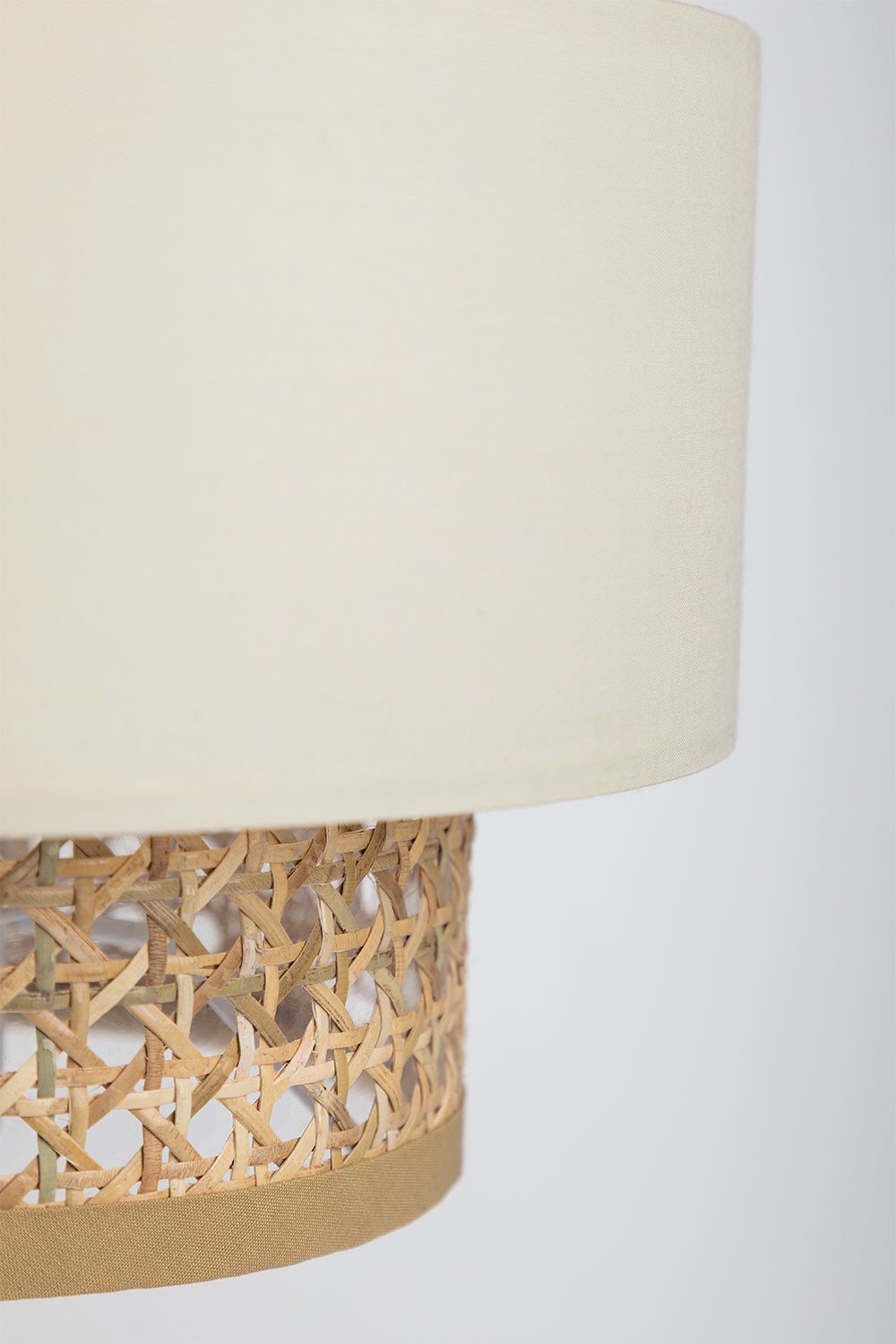 Lampada da Tavolo in Rattan Satu