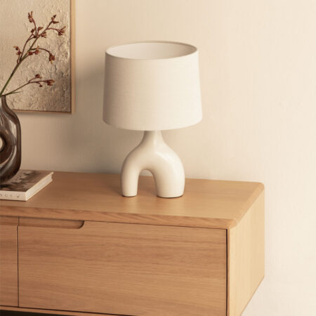 Lampada da Tavolo in Ceramica Colori Mimba