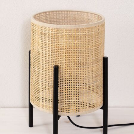 Lampada da tavolo Tubber Rattan