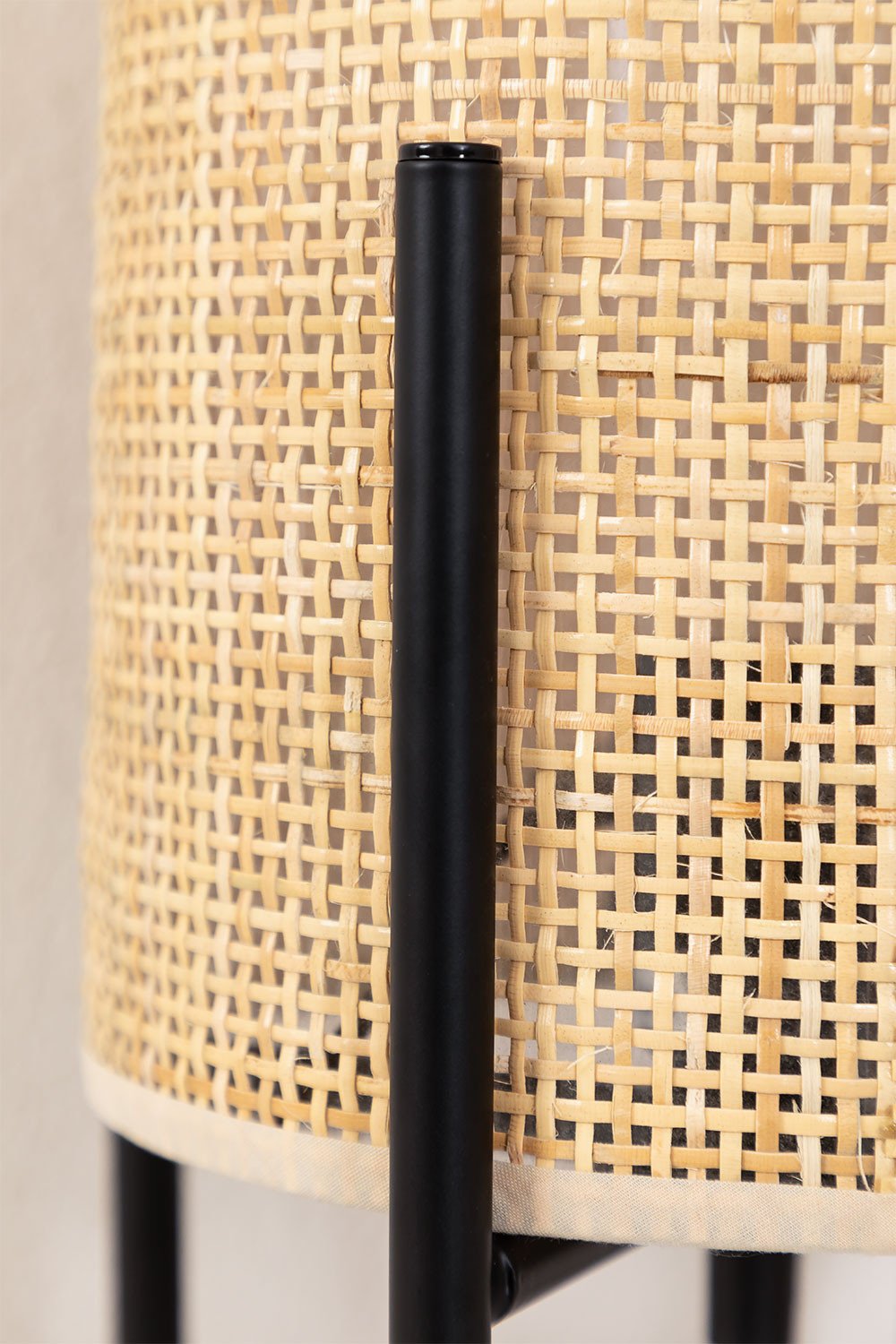 Lampada da tavolo Tubber Rattan