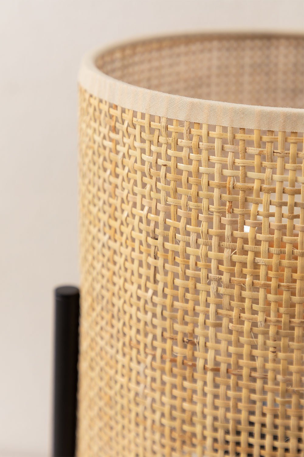 Lampada da tavolo Tubber Rattan