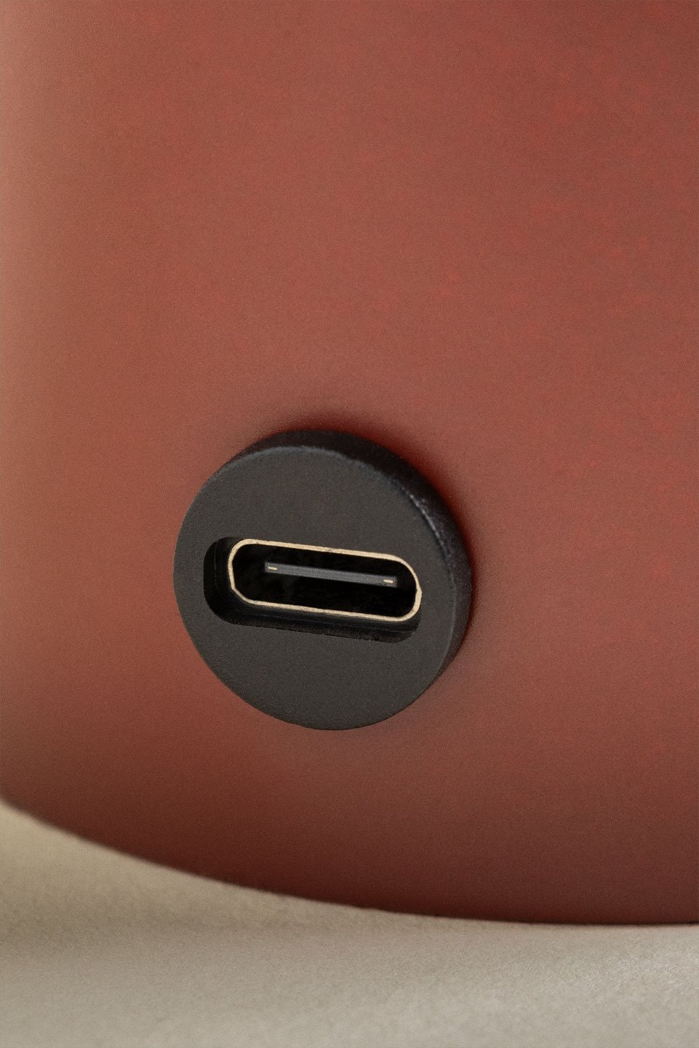 Lampada da tavolo Elfriede LED senza fili in vetro e acciaio