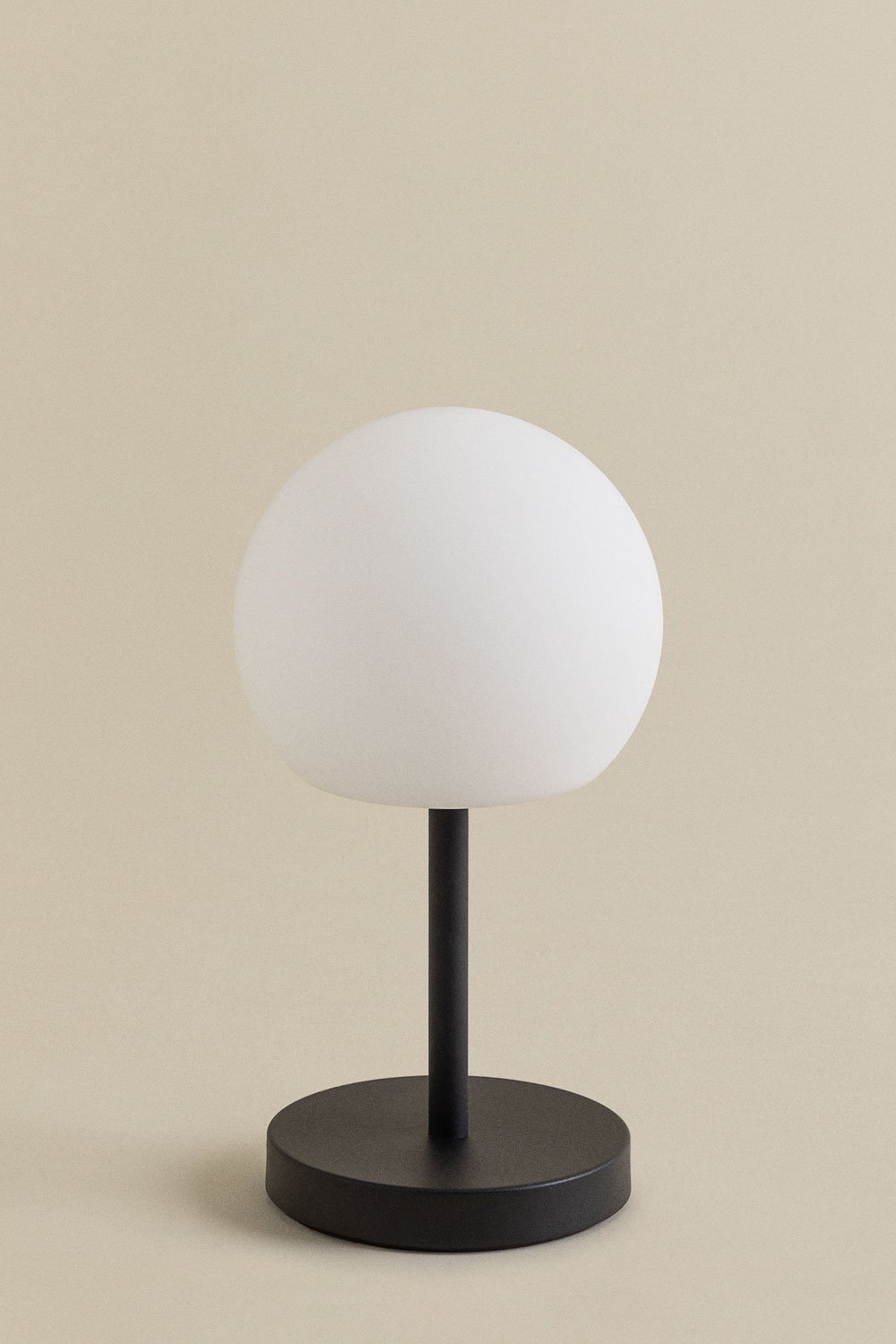 Lampada da tavolo LED wireless in ferro Kiemery