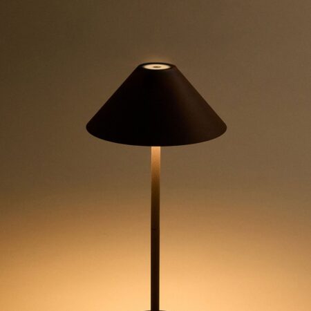 Lampada da tavolo LED senza fili per esterni Nebida