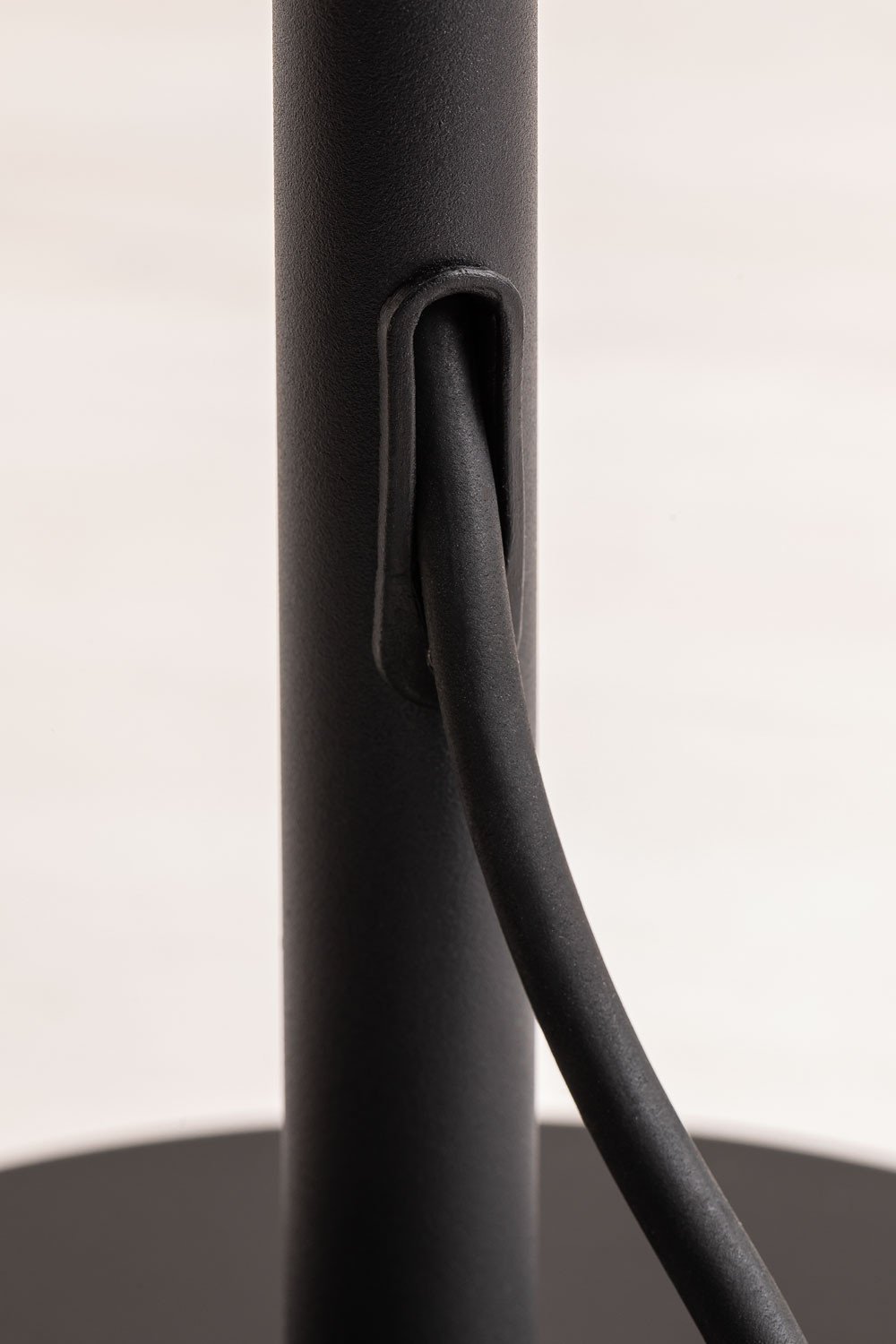 Lampada da tavolo per esterni effetto legno Bissel