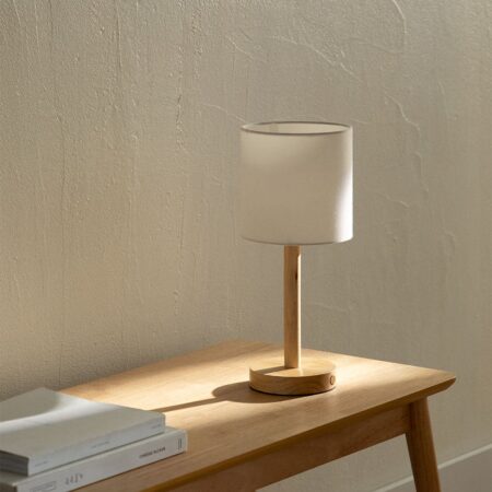 Lampada da tavolo senza fili in legno Tulovik