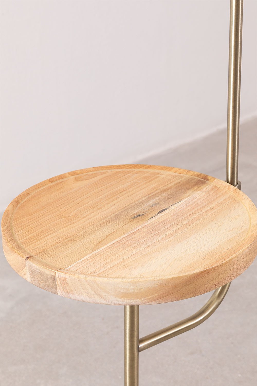 Lampada da terra con tavolo Águeda