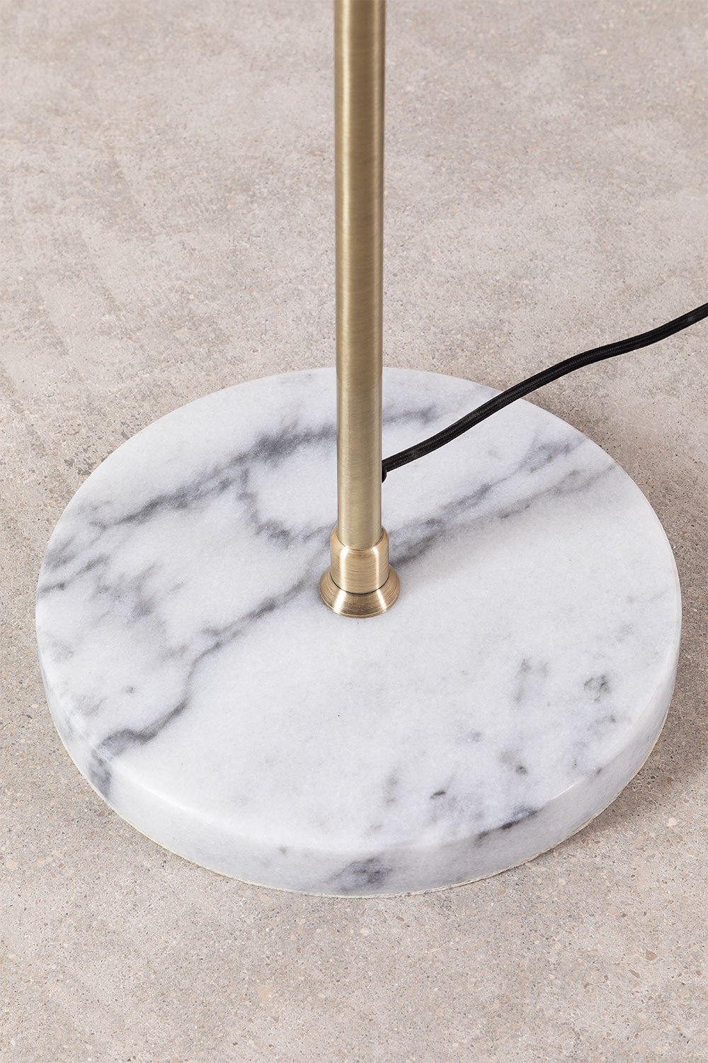 Lampada da terra con tavolo Águeda