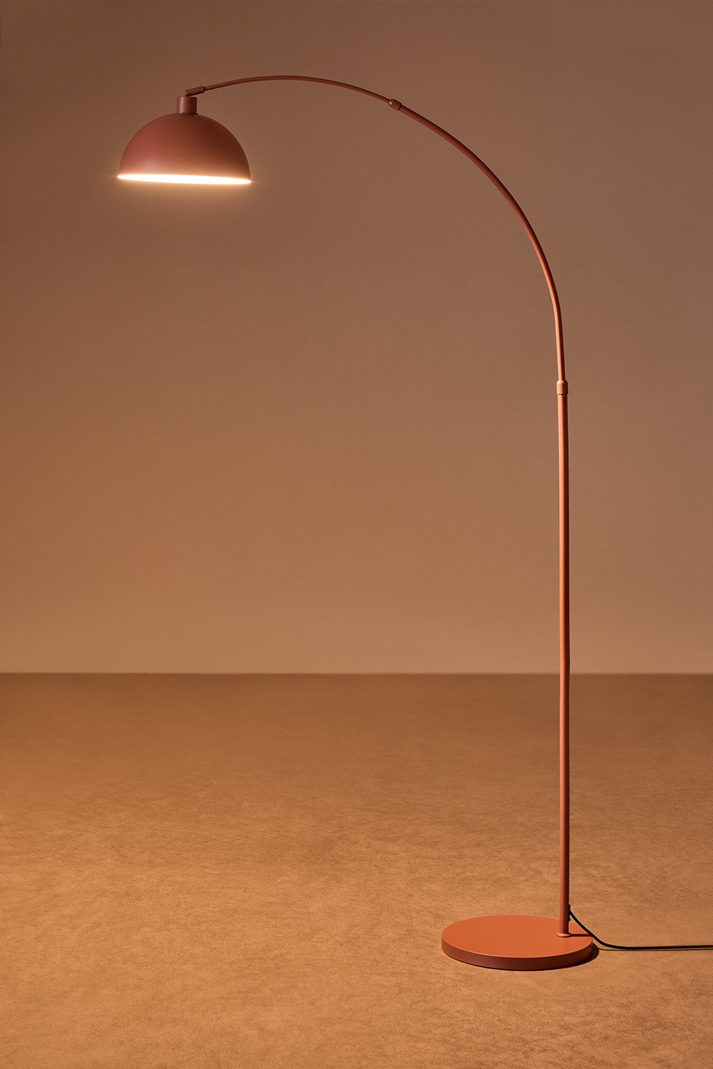 Lampada da terra per esterni in ferro Diala