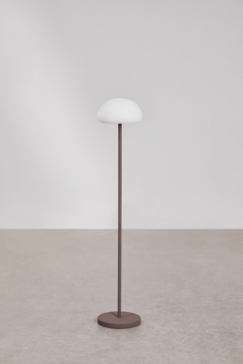 Lampada da terra da esterno LED senza fili in ferro Zeliro