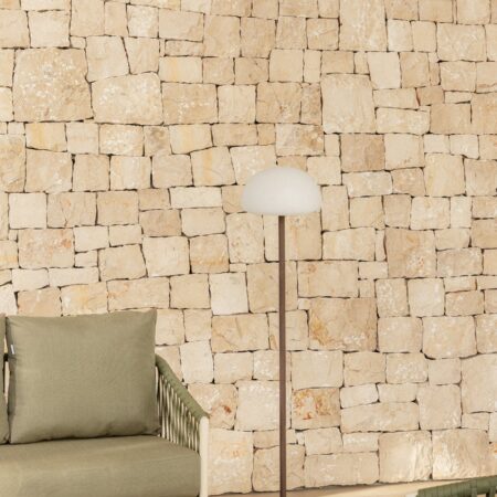 Lampada da terra da esterno LED senza fili in ferro Zeliro