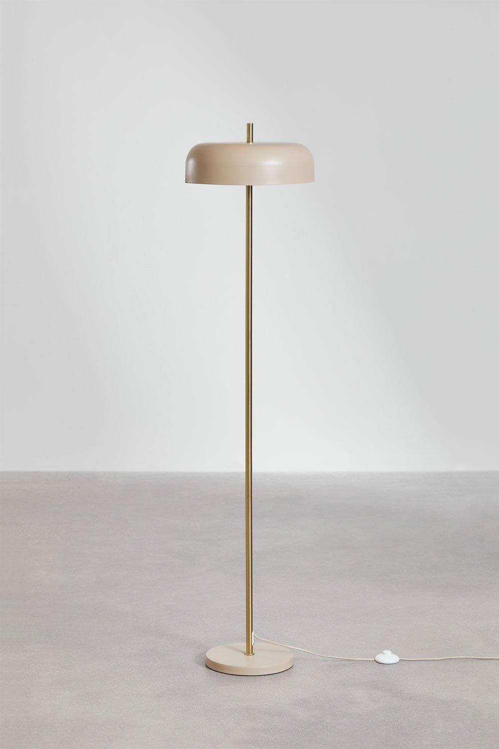 Lampada da terra Gorana in metallo