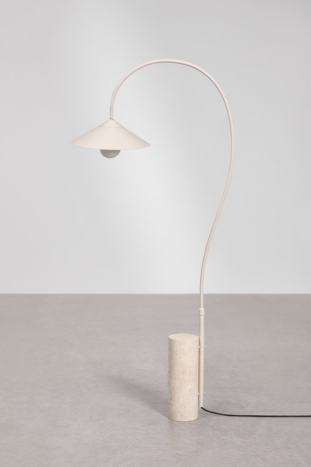 Lampada da terra in ferro Grivon