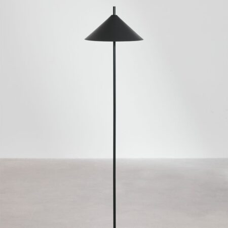 Lampada da terra Aziel in metallo