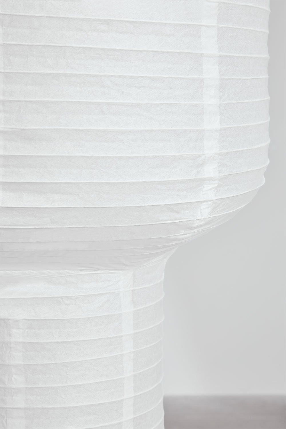 Lampada da terra in carta Prenola