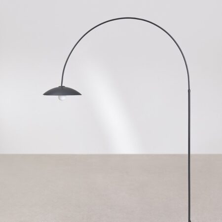 Lampada da terra in ferro Lomira