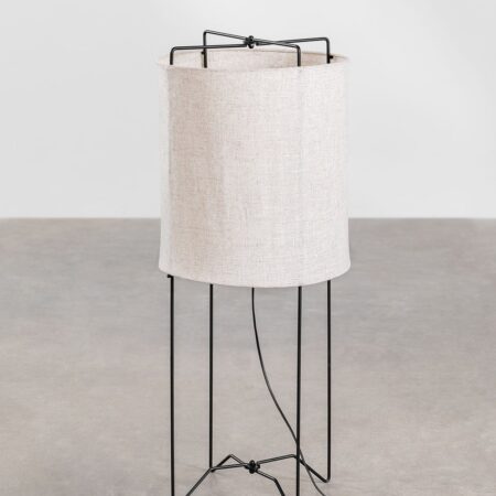 Lampada da terra in lino Alfie