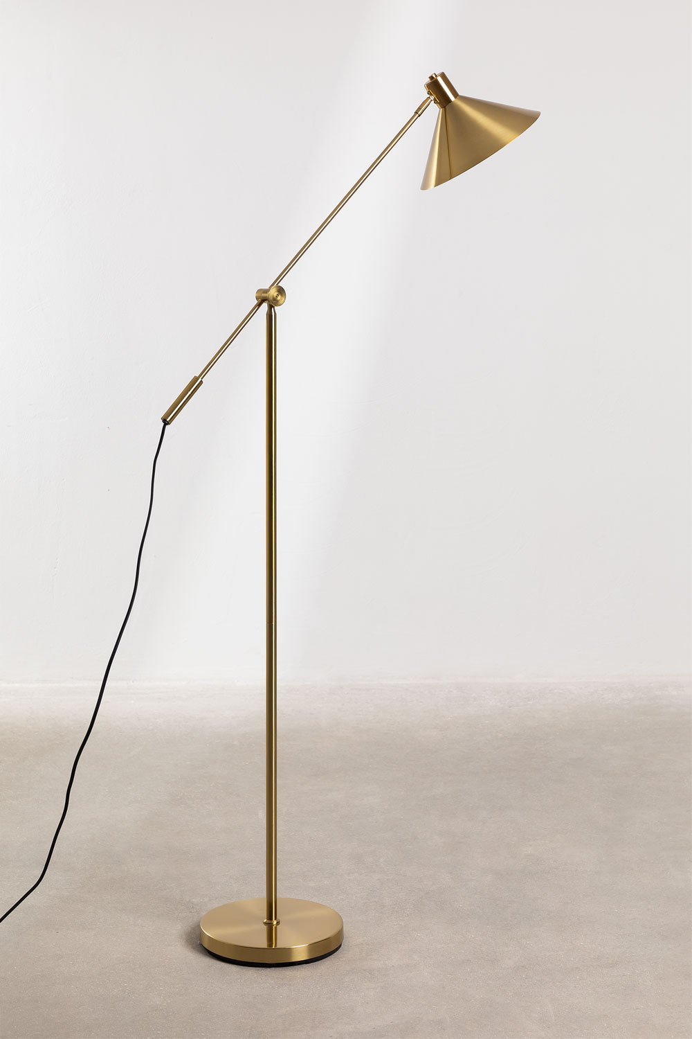 Lampada da terra in metallo Francis