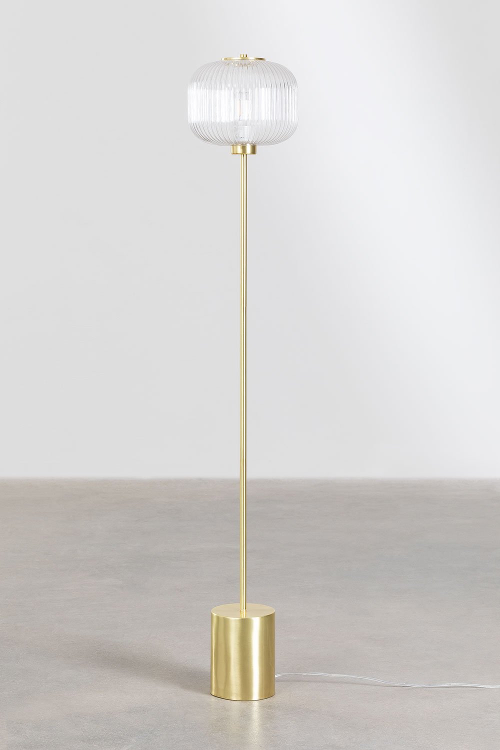 Lampada da terra in vetro Kaliner