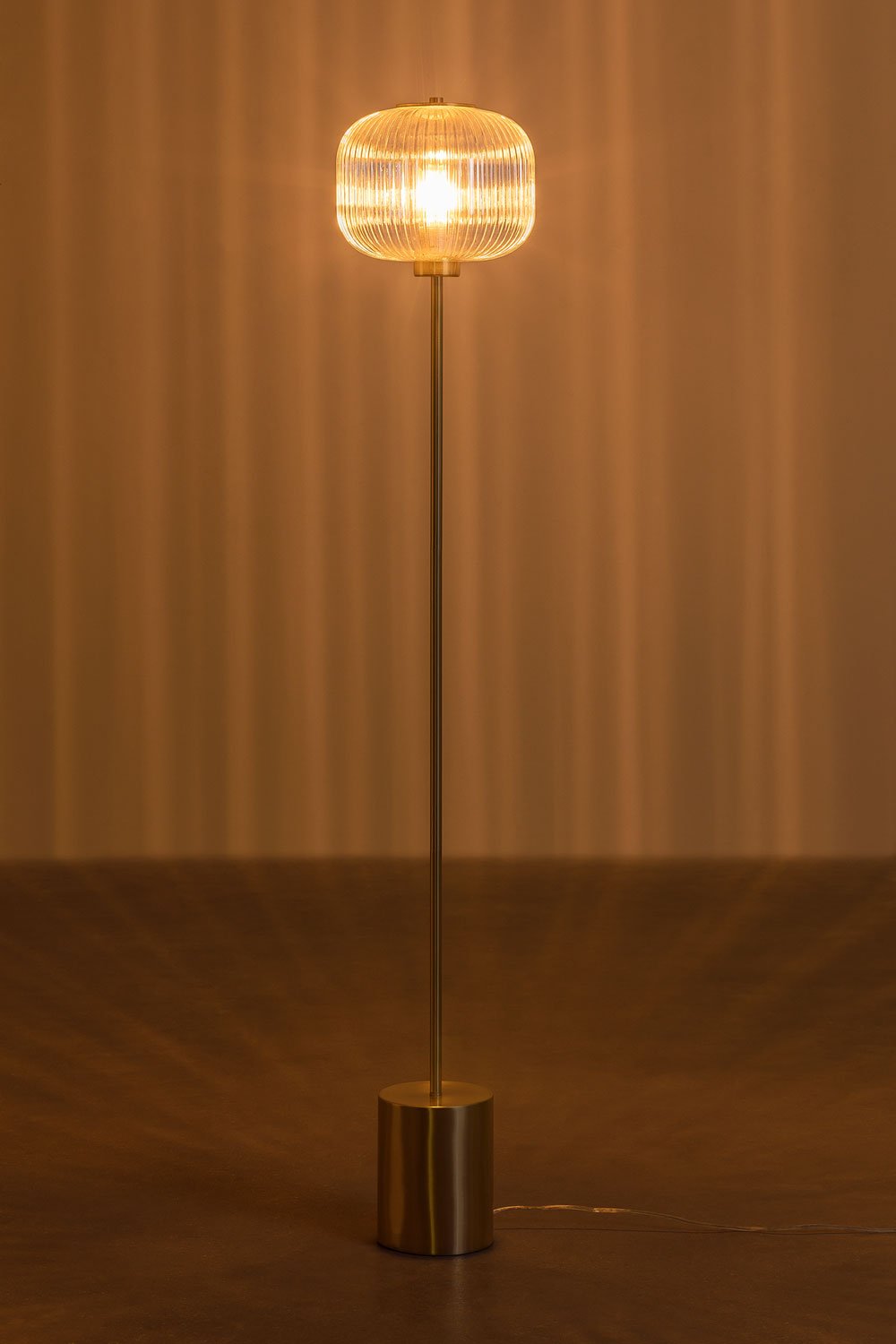 Lampada da terra in vetro Kaliner