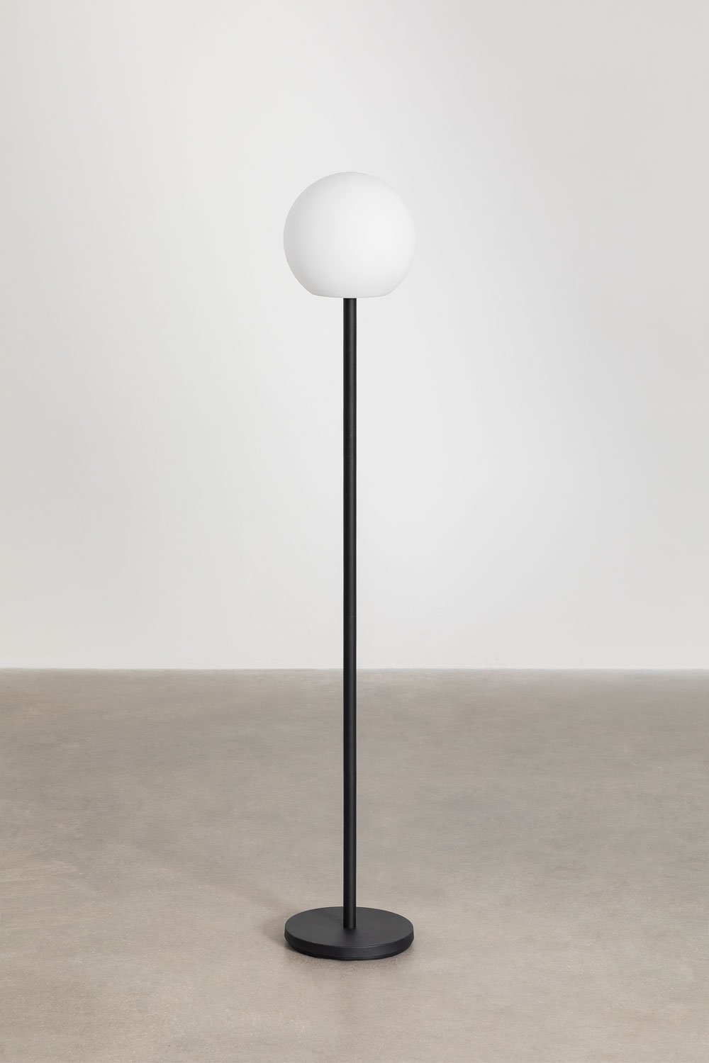 Lampada da terra LED wireless in ferro Kiemery
