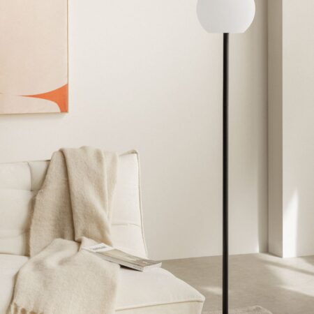 Lampada da terra LED wireless in ferro Kiemery