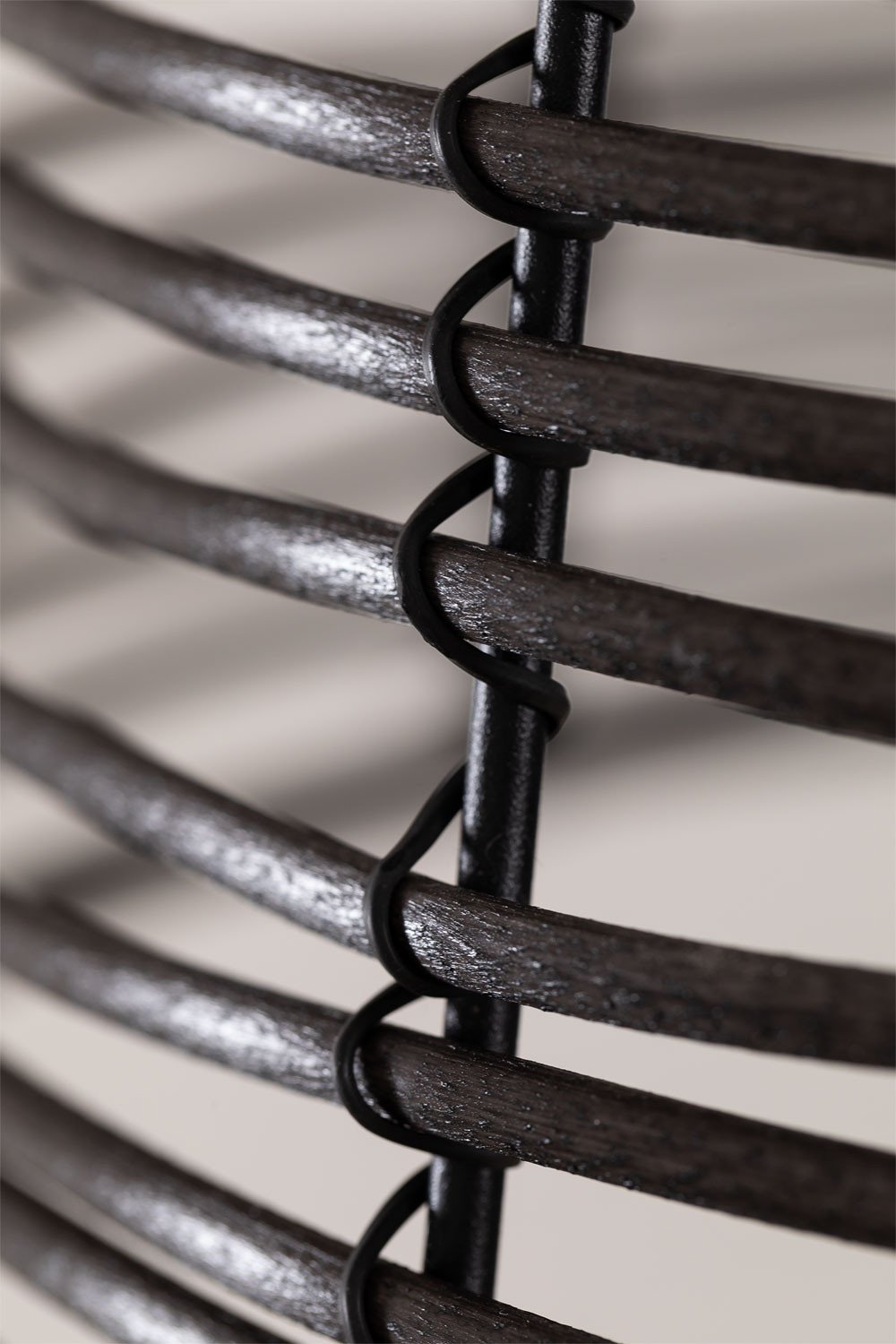 Lampada da terra per esterni effetto legno Bissel