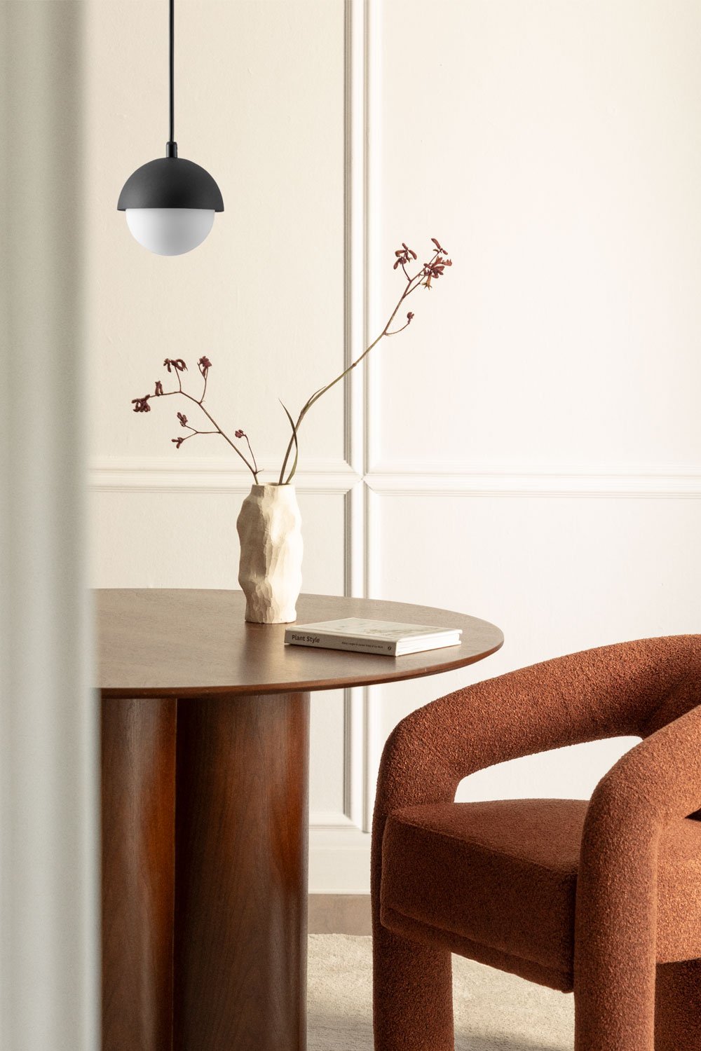 Lampadario in metallo Birgit