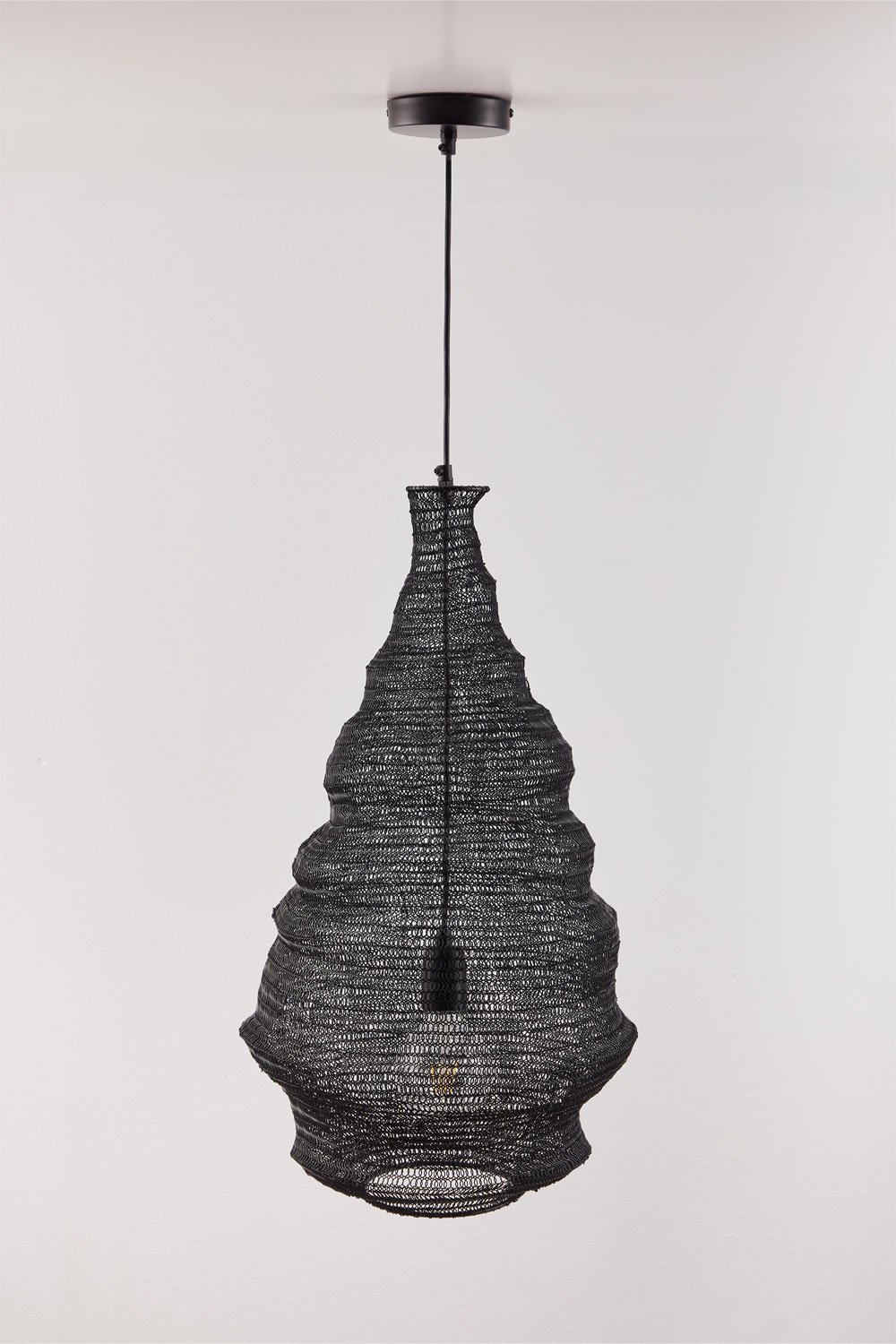 Lampadario Ø40 cm in ferro Beneida