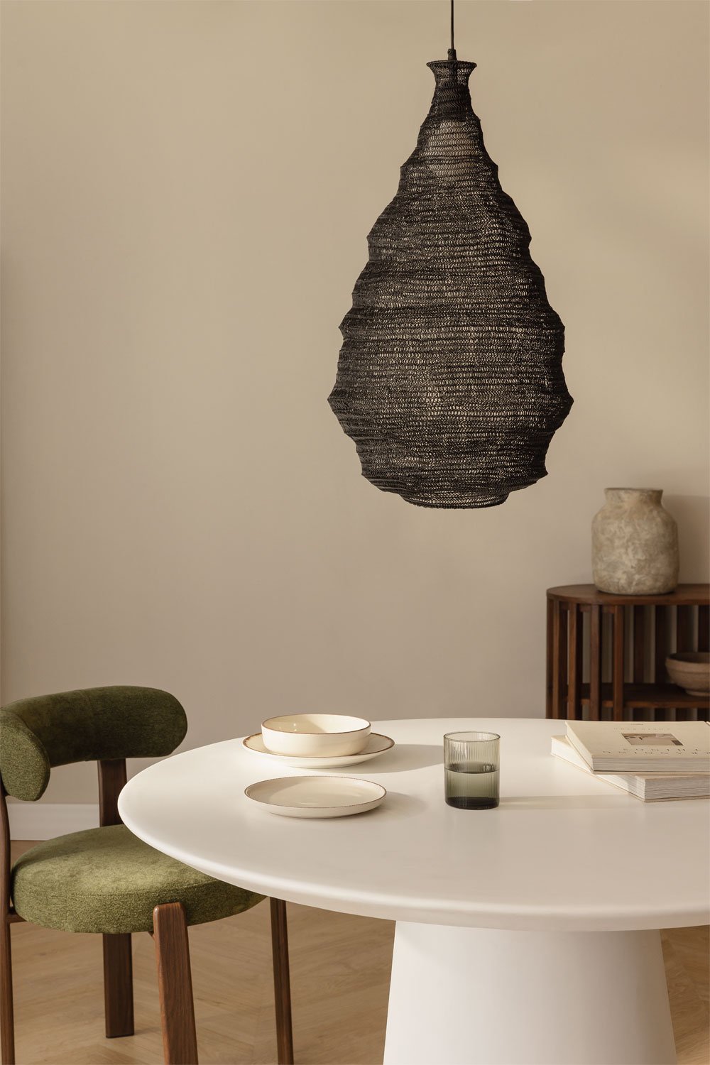 Lampadario Ø40 cm in ferro Beneida