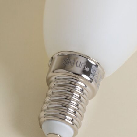 Bombilla LED E14 C35 6W Opale