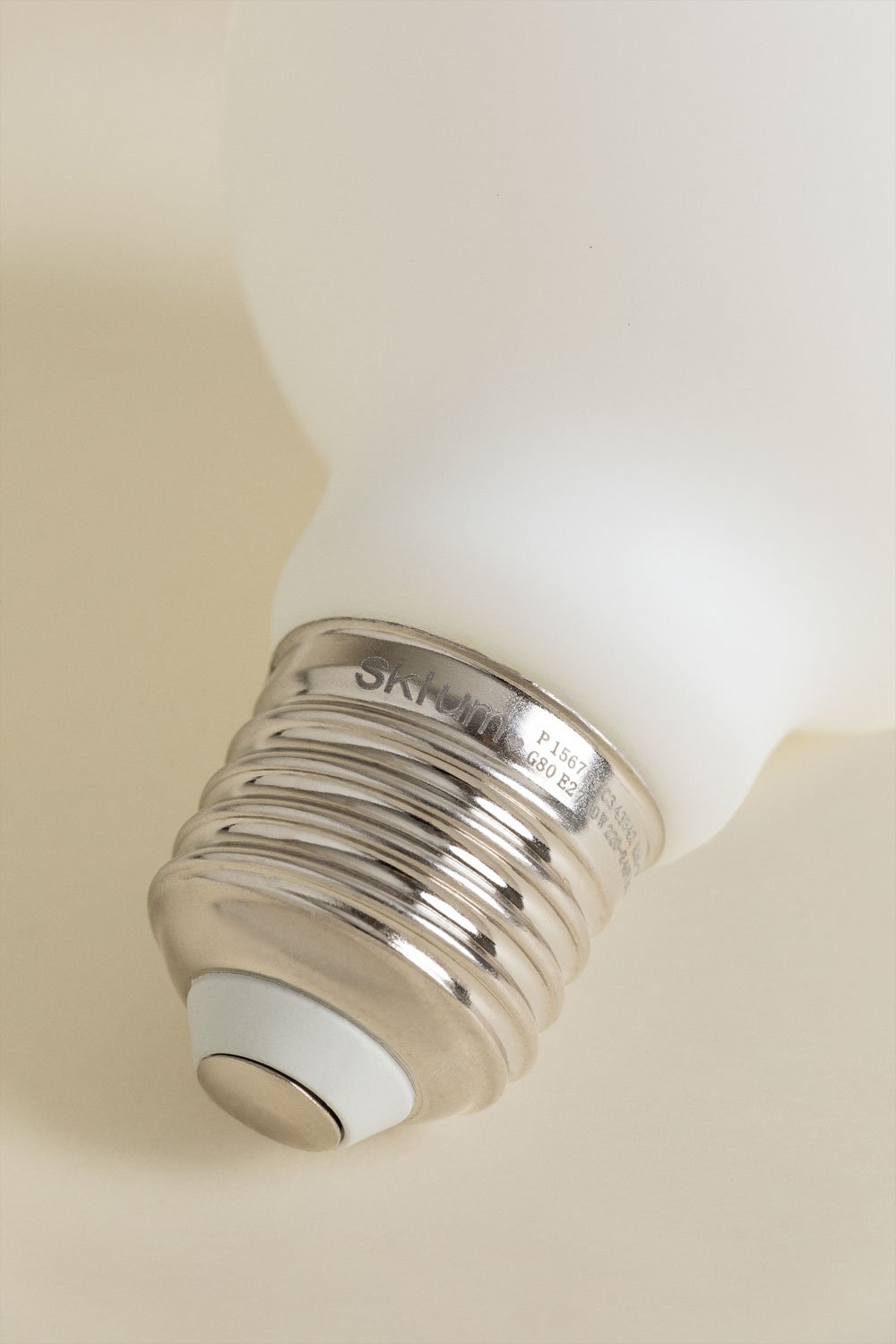 Lampadina LED E27 G80 10W Opal