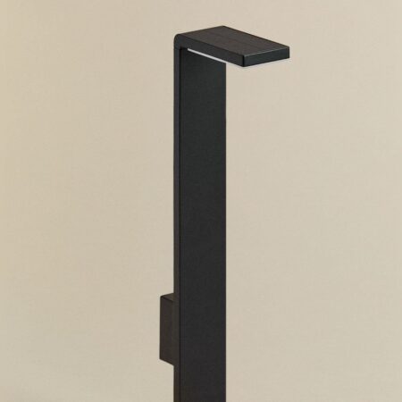 Lampada solare LED da esterno in alluminio Luxore