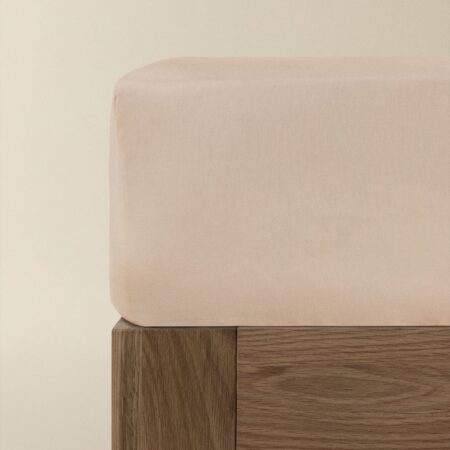 Lenzuolo con angoli in cotone percalle 180 fili per letto Agassi da 90 cm