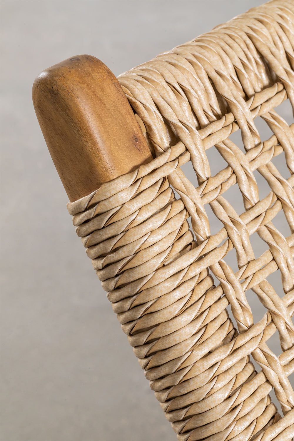 Lettino Pitea in legno di teak