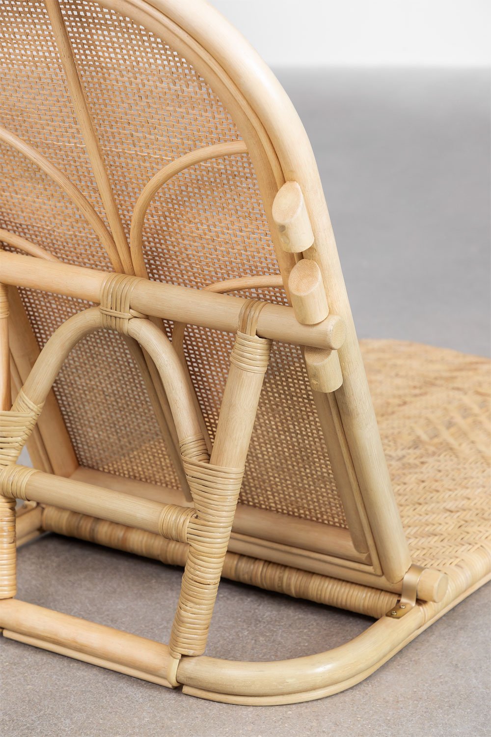 Lettino in rattan Ciara