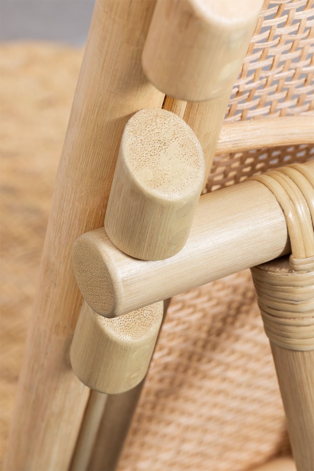 Lettino in rattan Ciara