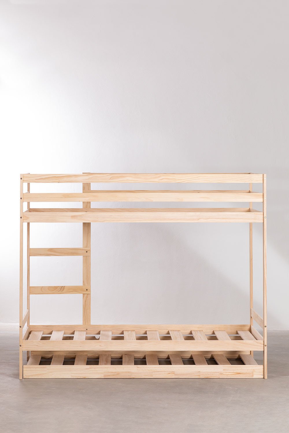 Letto a castello in legno per bambini Cooper per materasso da 90 cm