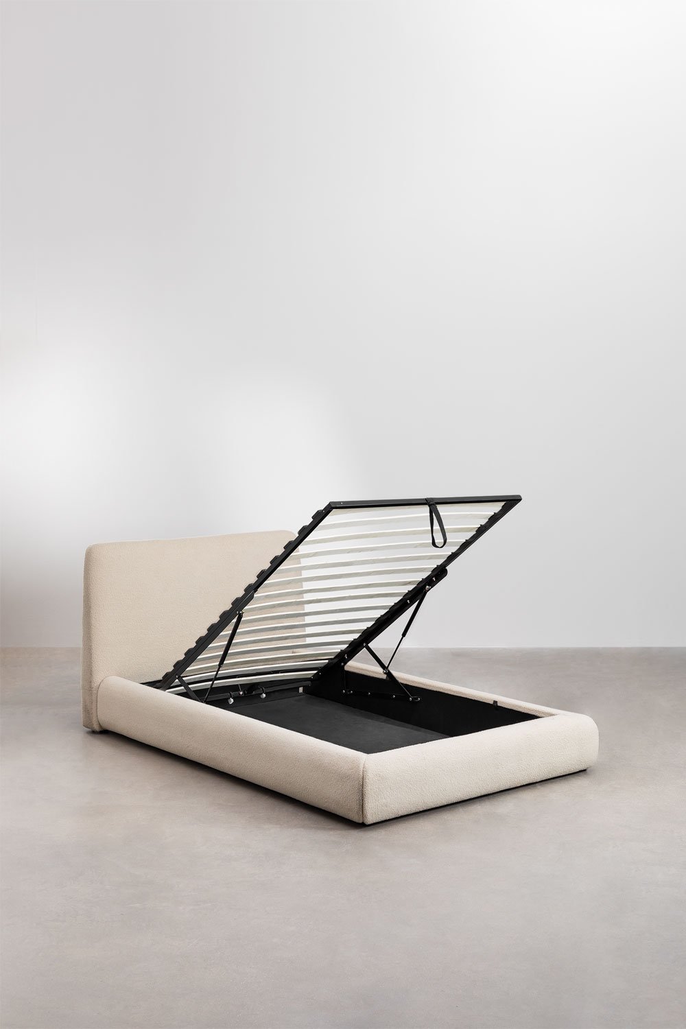 Letto pieghevole in pelle di pecora Norena