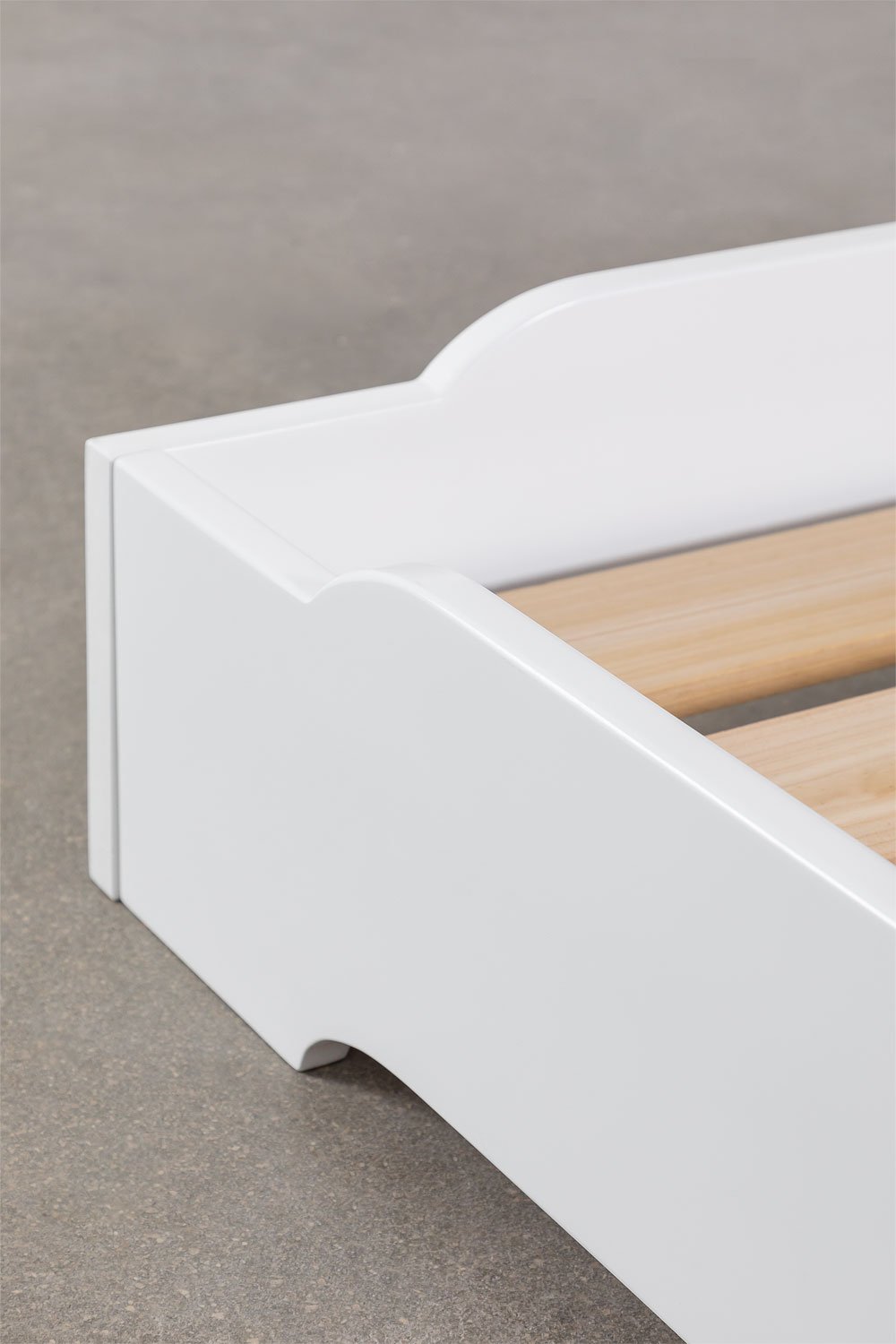 Letto impilabile in legno per materasso da 90 cm Gary Kids