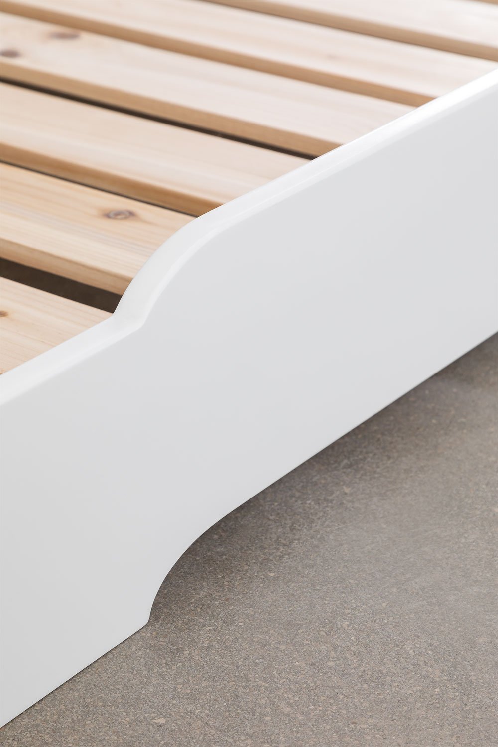 Letto impilabile in legno per materasso da 90 cm Gary Kids