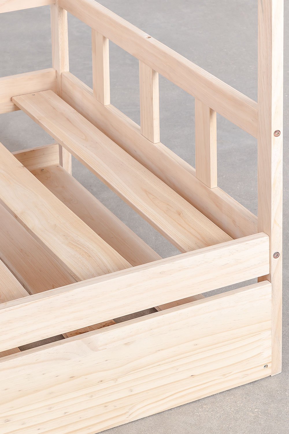 Letto in legno per materasso Kelly Kids da 90 cm
